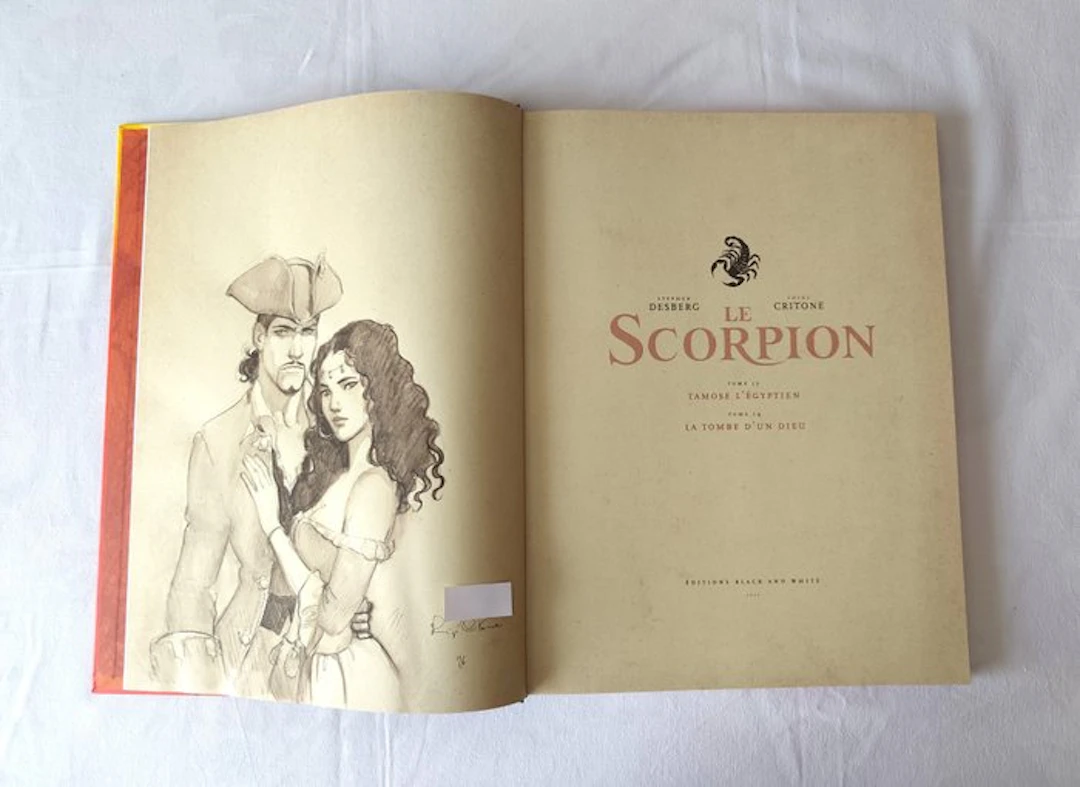 Le Scorpion T13/T14 + suppléments + dédicace - C - 1...