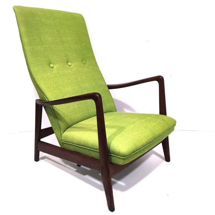 Cassina - Gio Ponti - Armchair - 829 - Cotton, Walnut