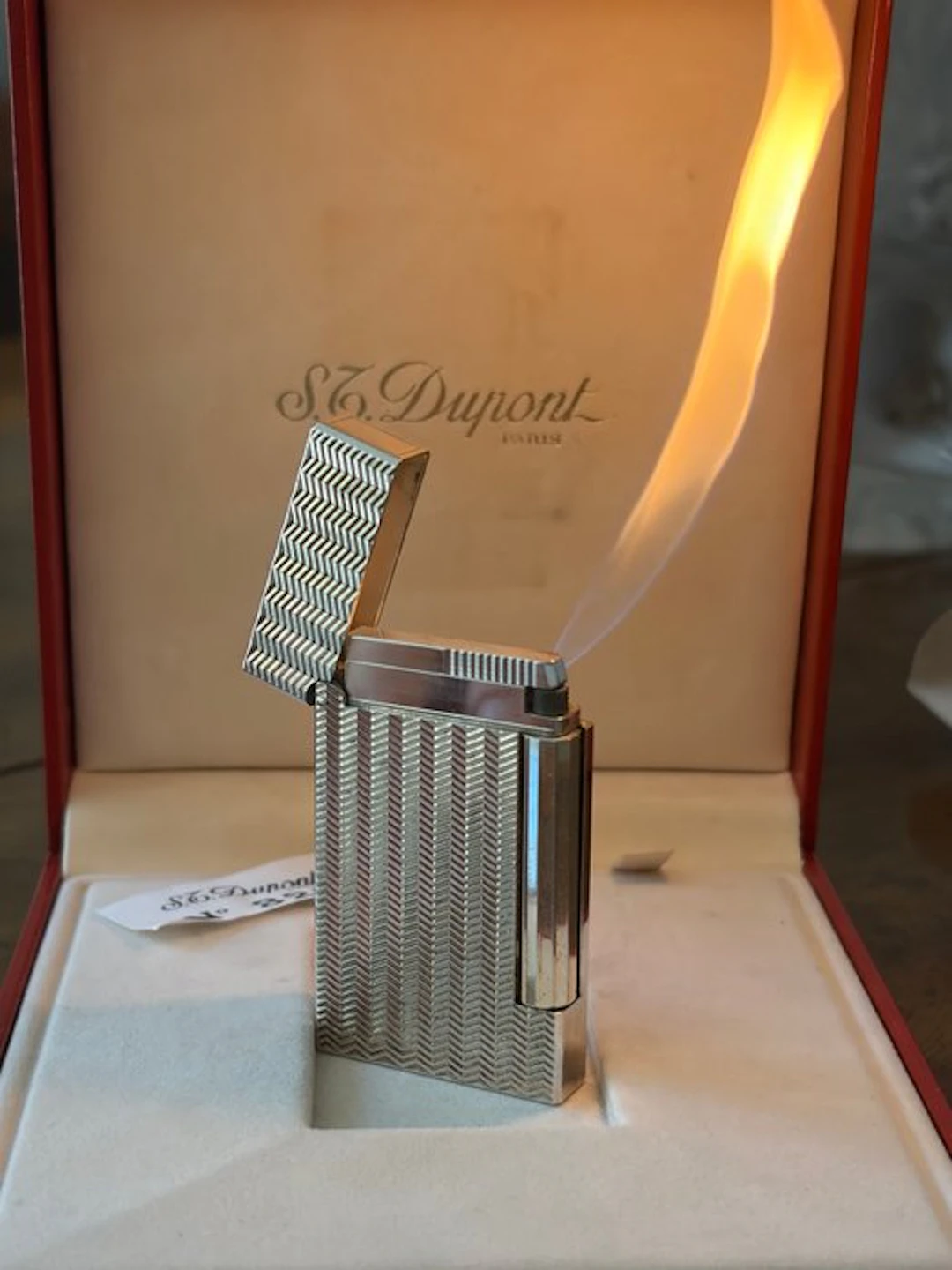 S.T. Dupont - Lighter - Silverplate