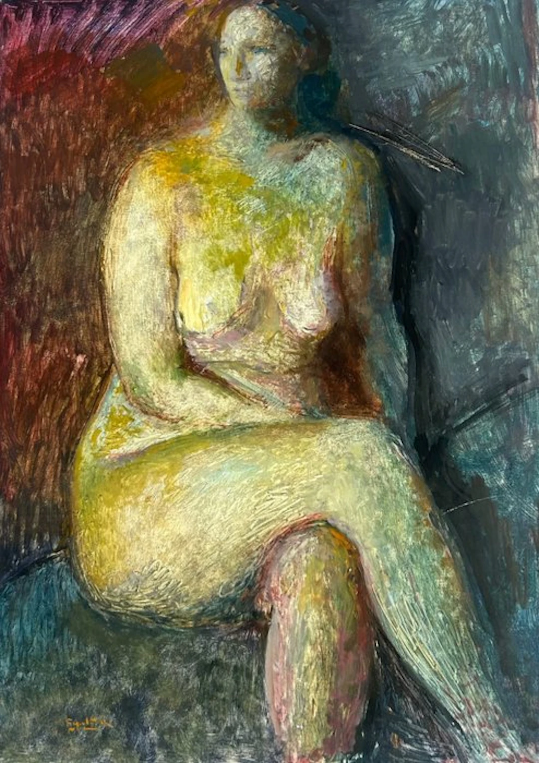 Rubens Capaldo (1908-1998) - Nudo di Donna