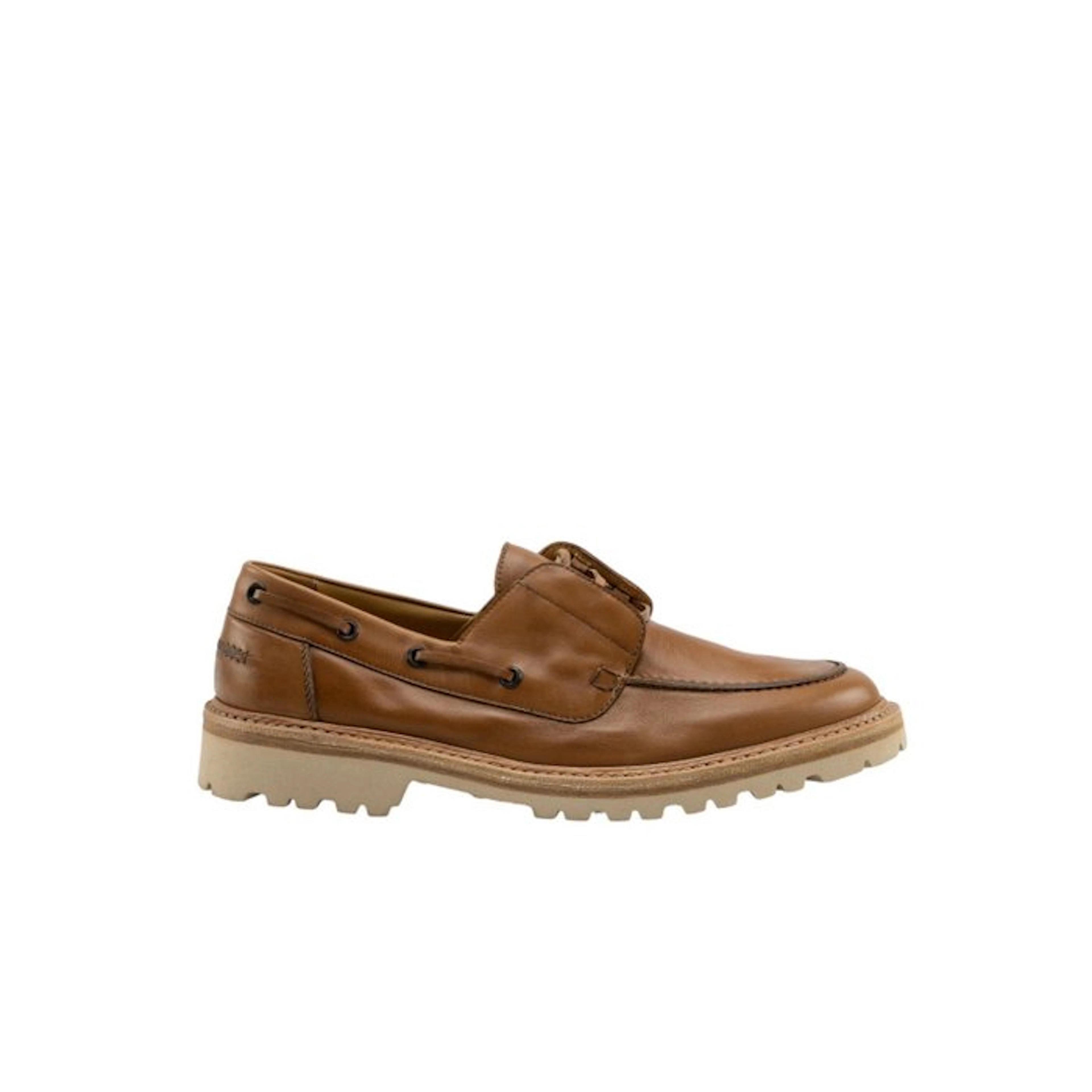 TESTONI - 8 UK - 42 IT - Ferrara Boat Loafer Shoes...