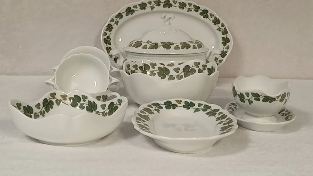 Dinner service (10) - Porcelain