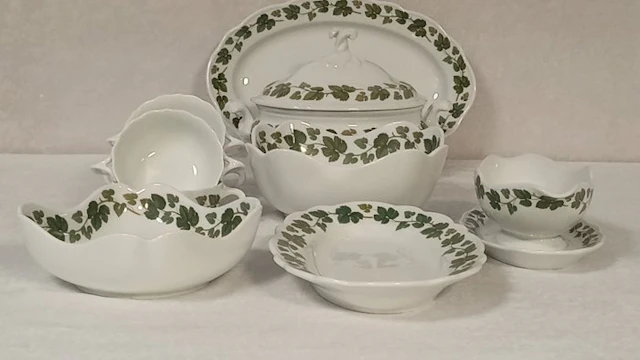 Dinner service (10) - Porcelain