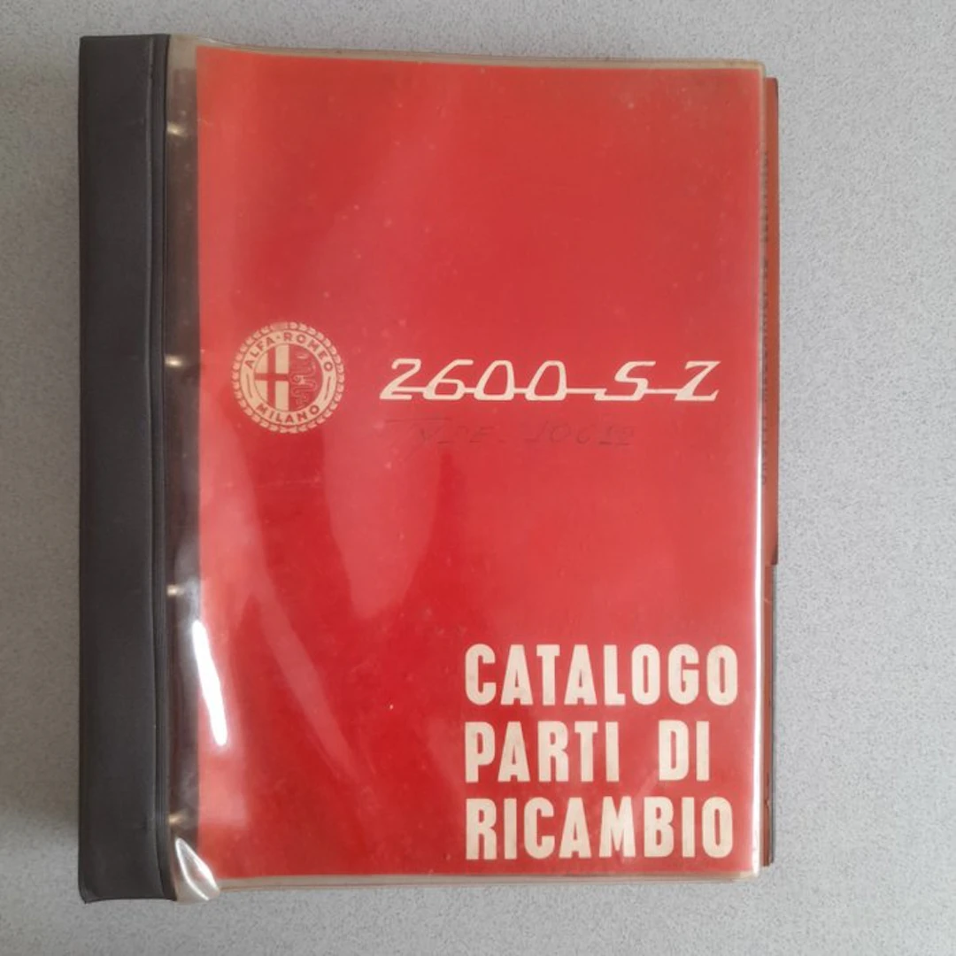 Spare parts catalog - Alfa Romeo 2600 SZ -