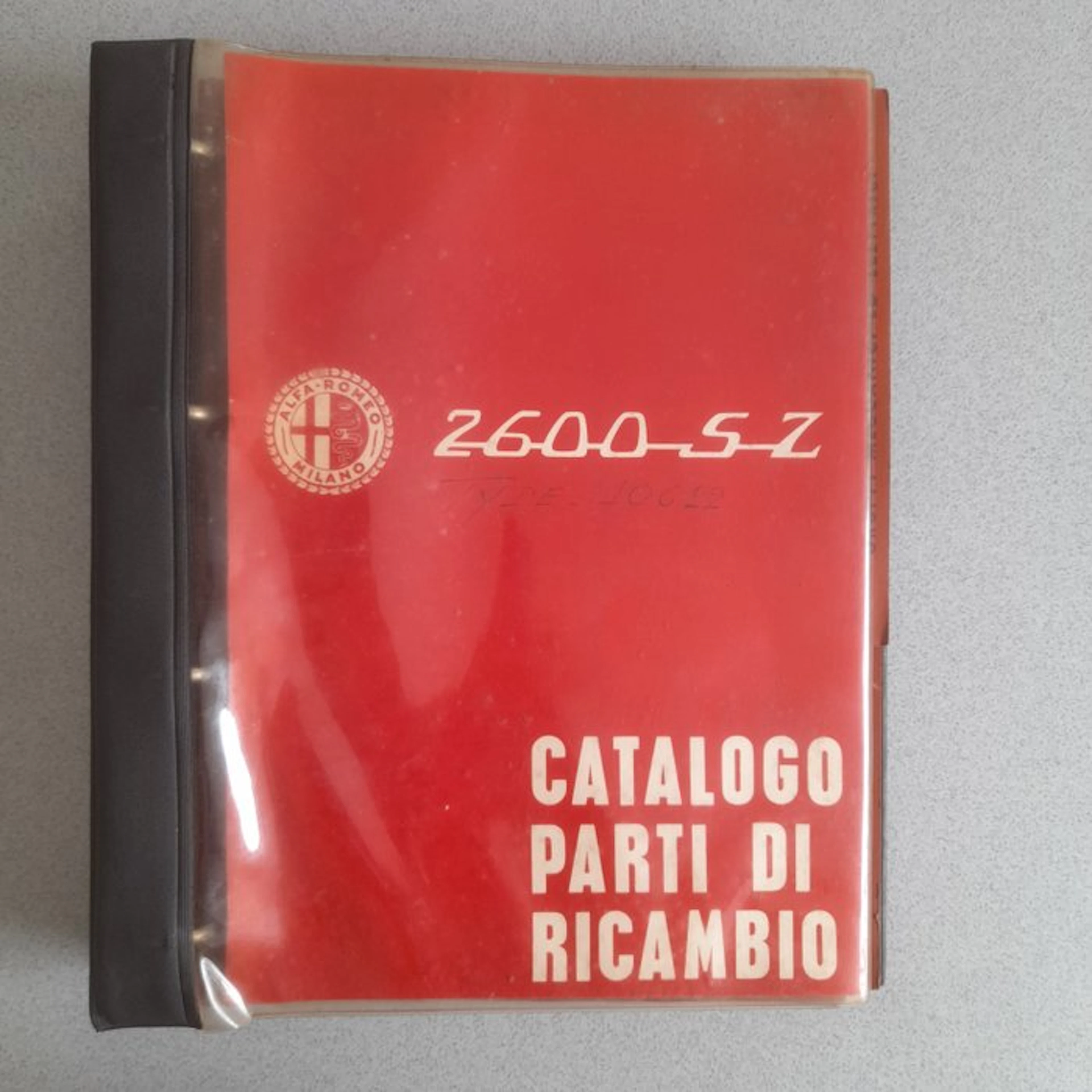 Spare parts catalog - Alfa Romeo 2600 SZ -