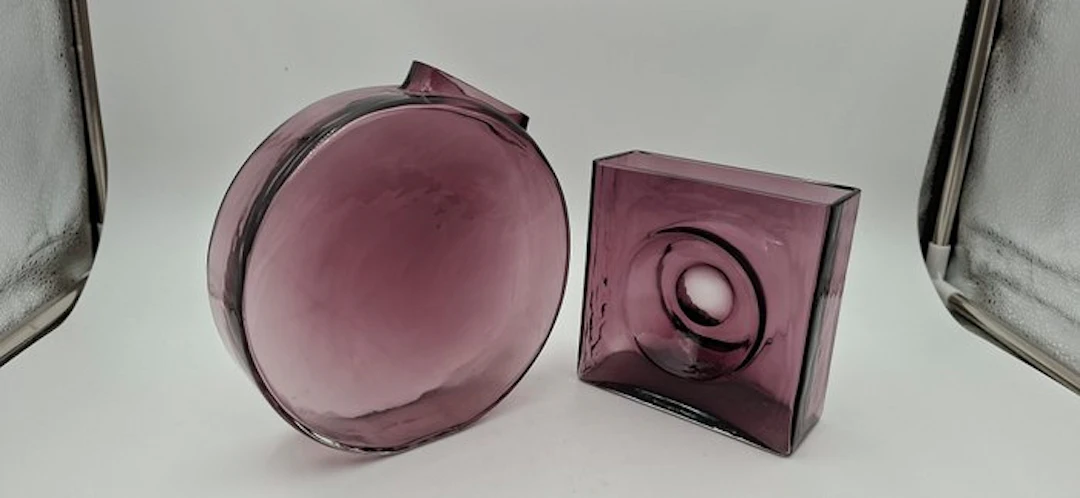 eigen atelier - Cristian Tortu - Vase (2) - Diabolo - Glass - Diabolo series