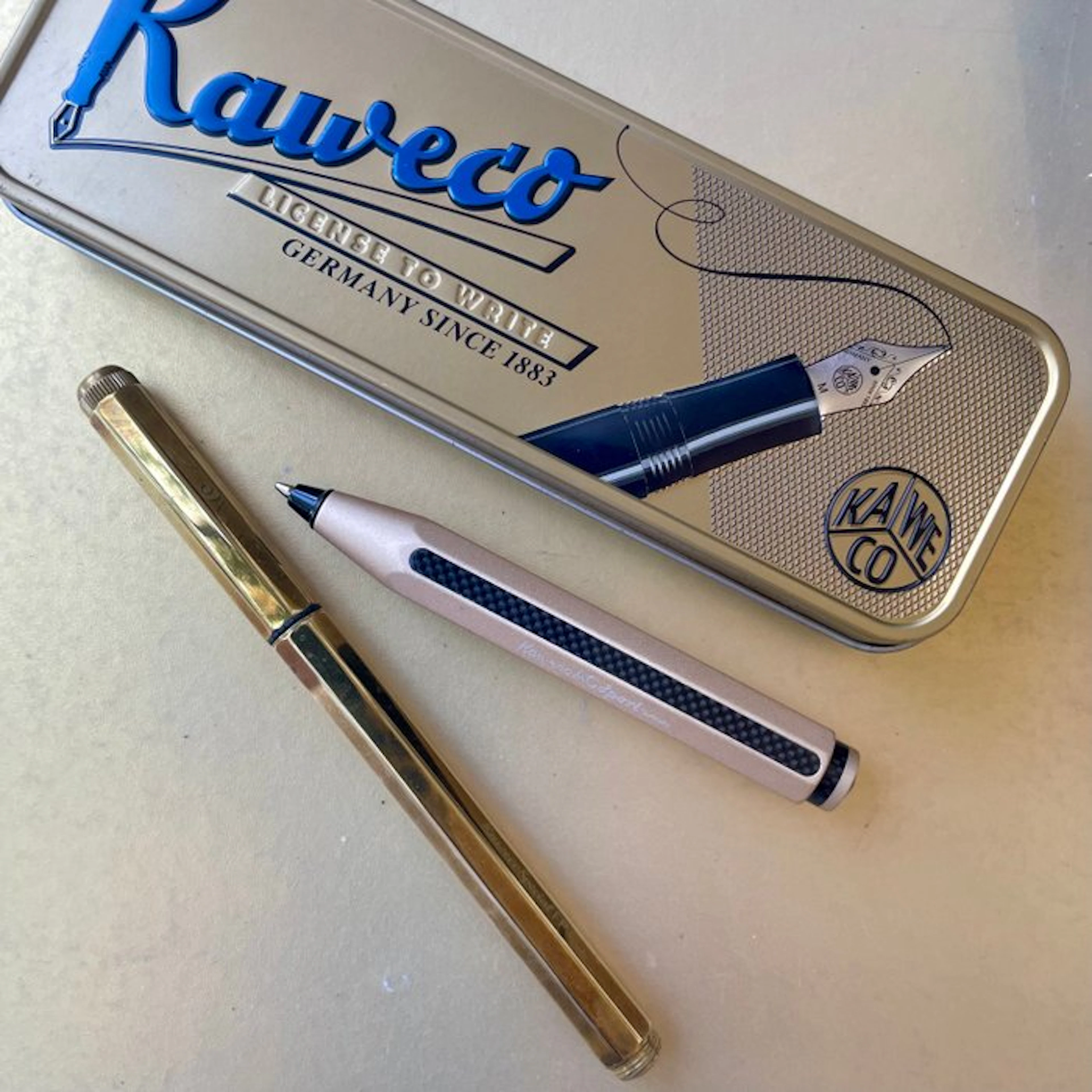 Kaweco - Special Brass fountain pen and AC Sport ballpoint - Pen