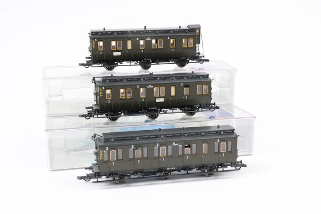 Roco H0 - 64453/64454/64455 - Model train passenger...