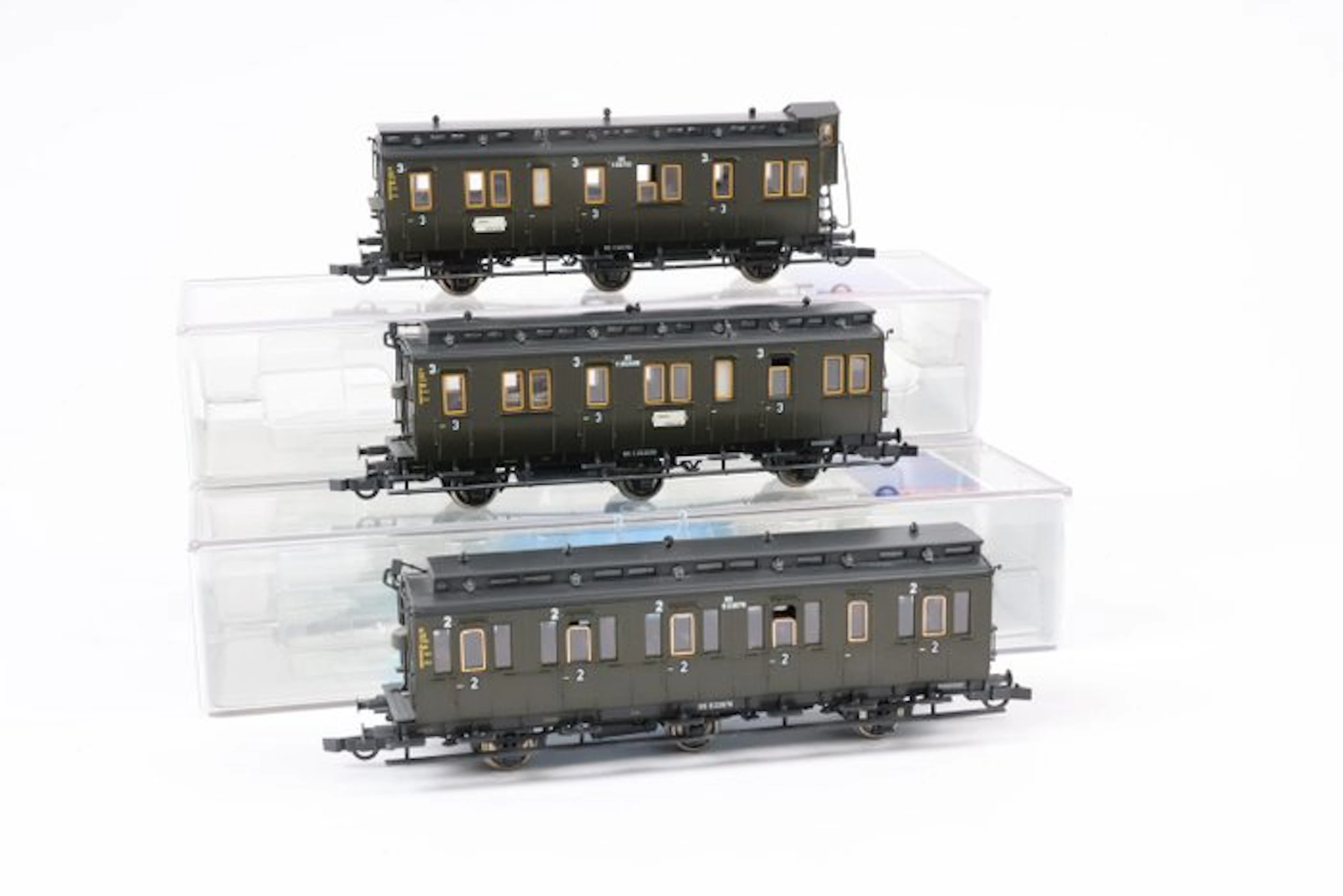 Roco H0 - 64453/64454/64455 - Model train passenger...