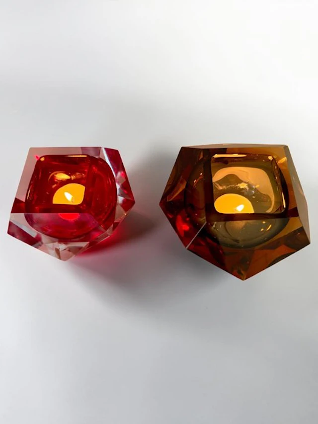 La Serenissima - Candleholder 1960s - Murano glass