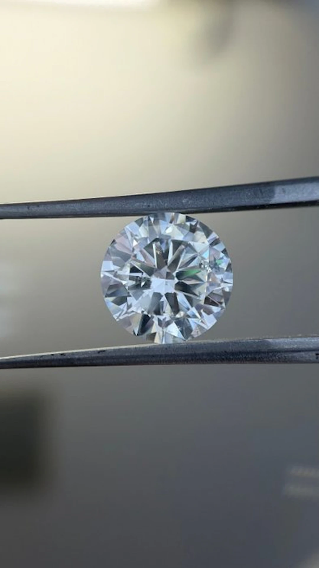 1 pcs Diamond (Natural) - 2.01 ct - Round - F - SI2...