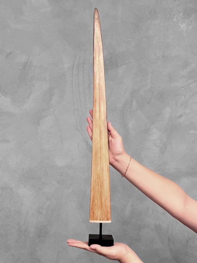 NO RESERVE PRICE - A Large Swordfish Rostrum mounted on a...