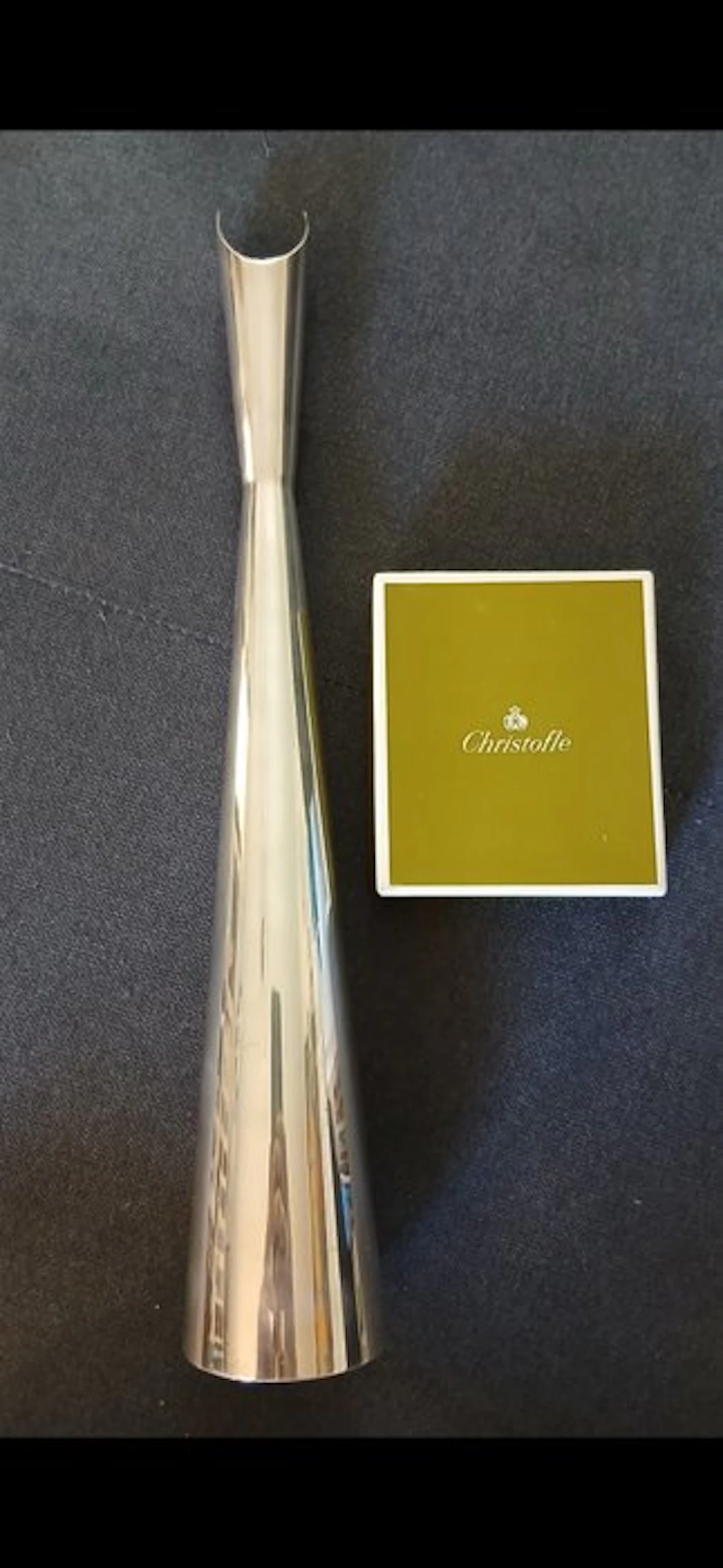 Christofle - Lino Sabattini - Vase - Cardinal - Silverplated