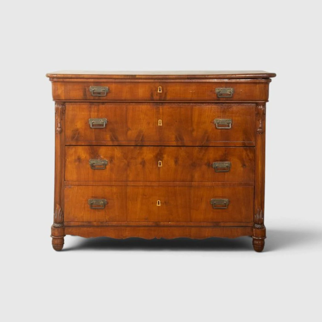 Commode - Cherry wood - 1880s Chest of Drawers