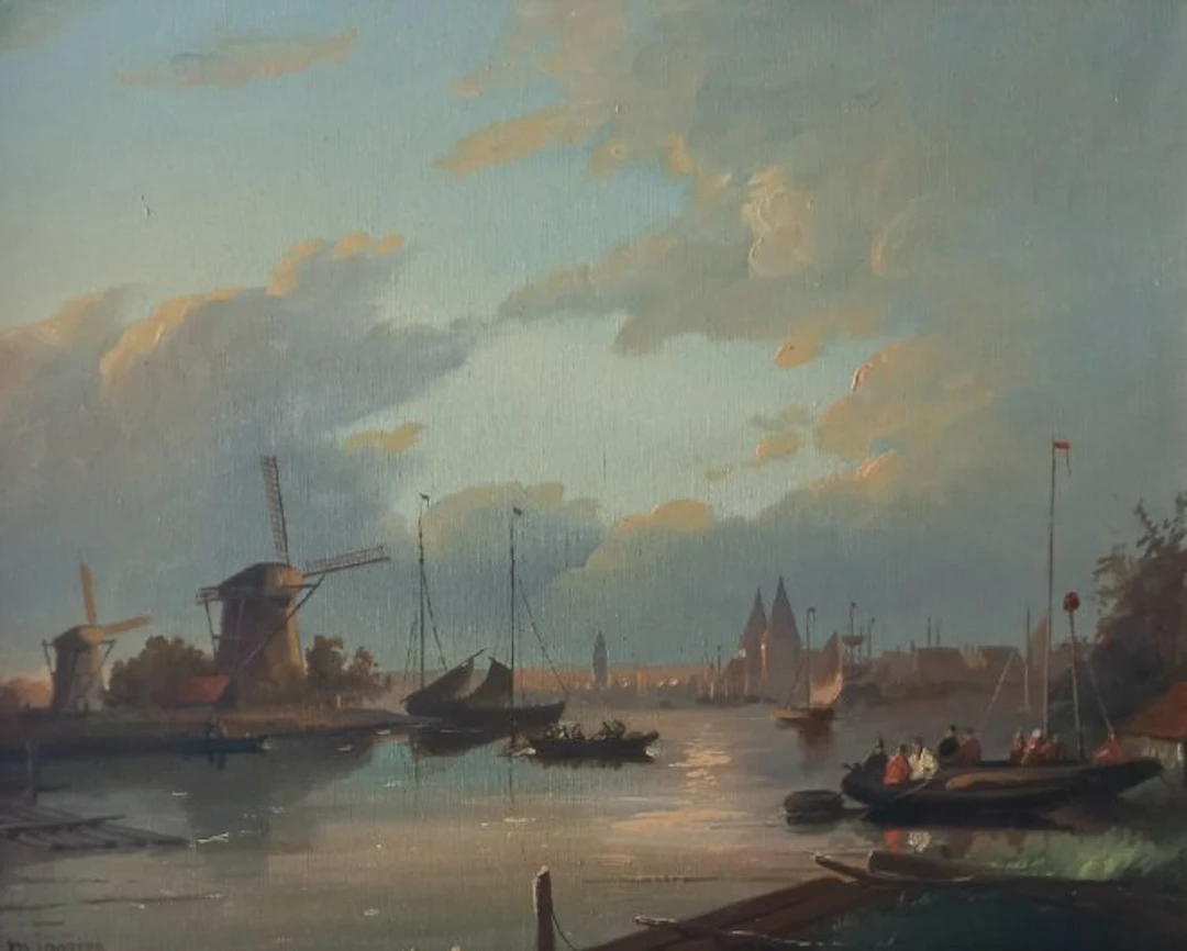 M.Joosten (XX) - Rivierlandschap