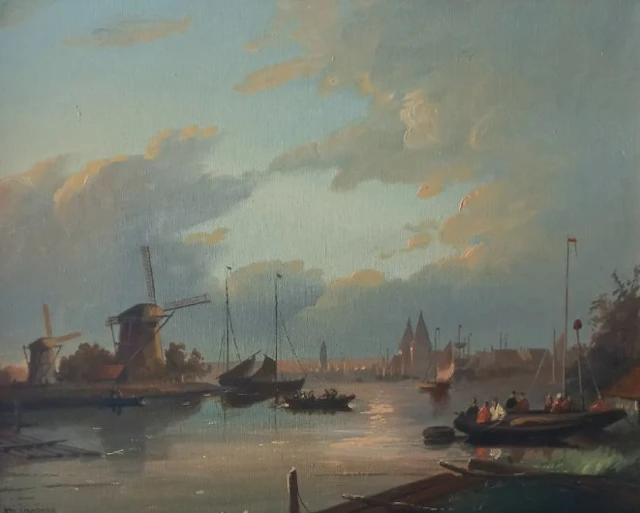 M.Joosten (XX) - Rivierlandschap