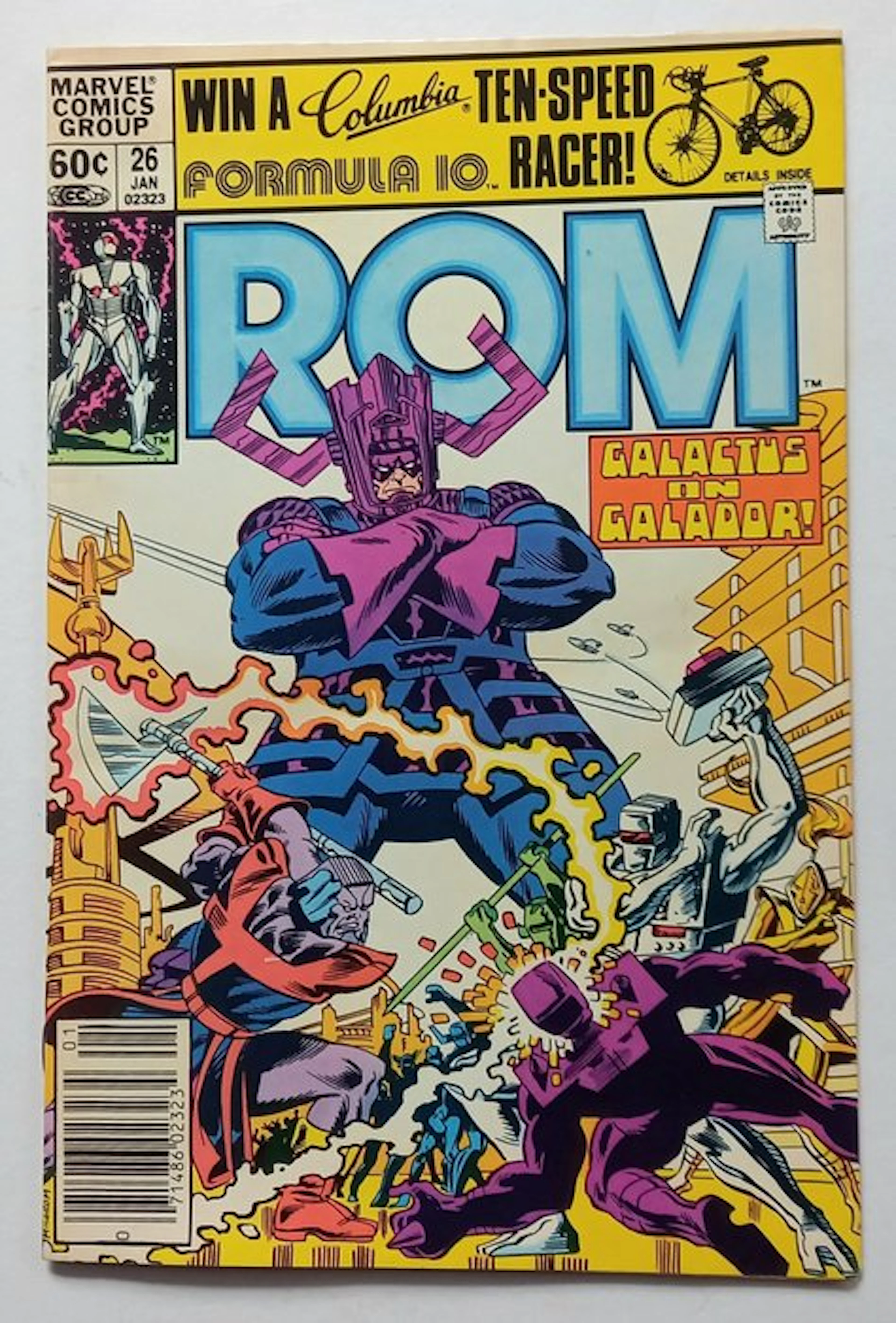 ROM #26 - Newsstand Edition - Signed by Stan Lee + COA...