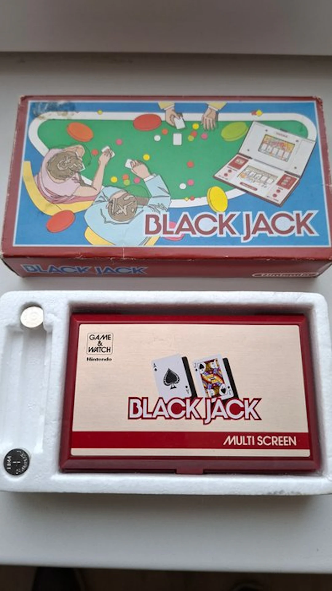 Nintendo - Game & Watch - BLACK JACK - Video game - In original box