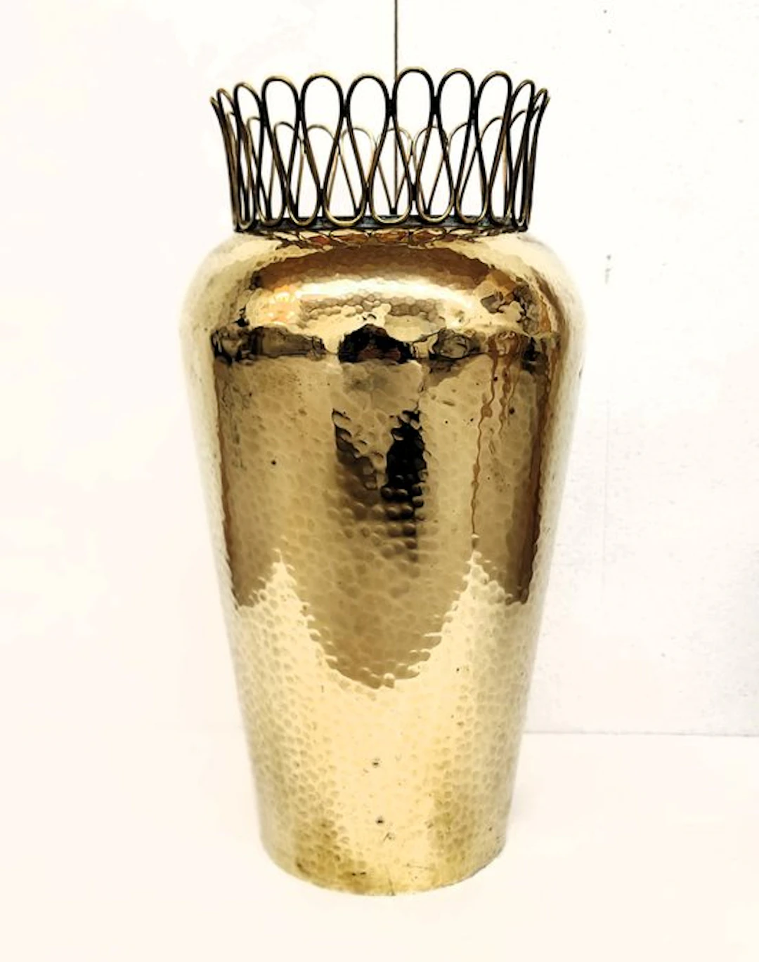 Umbrella stand/rack - Gilt brass - Umbrella stand / flower vase