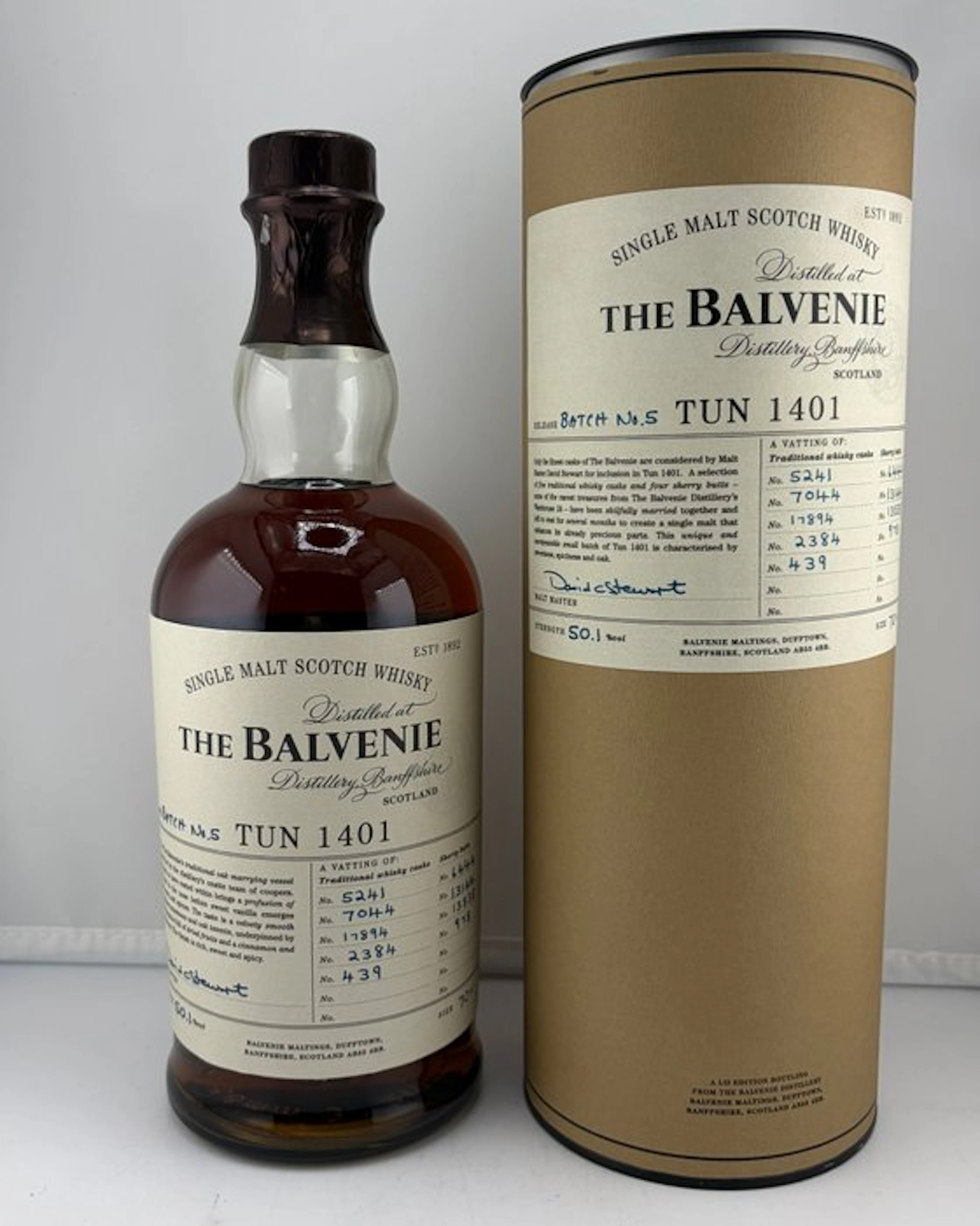 Balvenie Tun 1401 - Batch No. 5 - 70cl