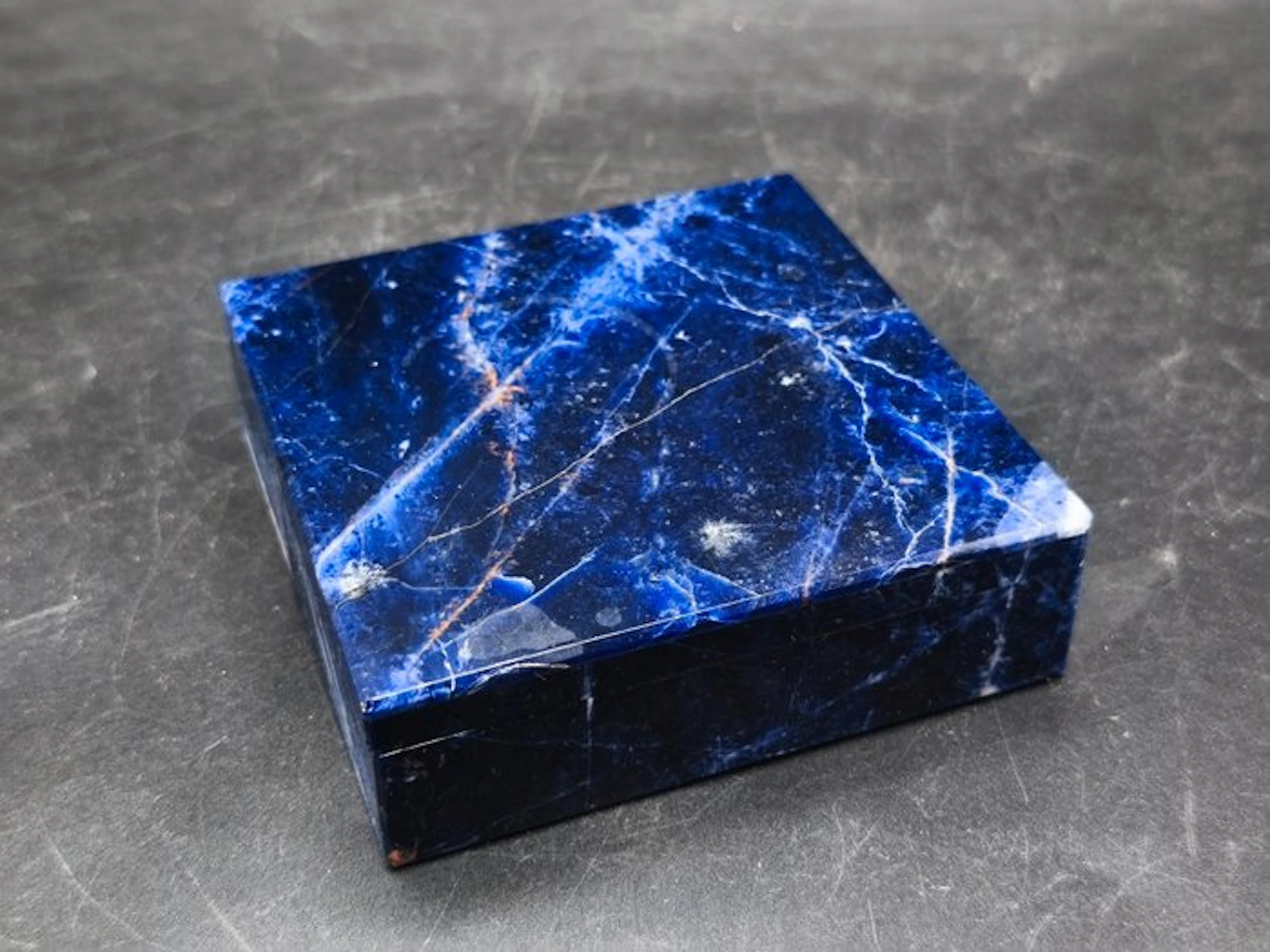 Jewellery box - Lapis Lazuli, Silver