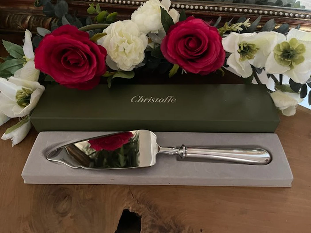 Christofle - Pastry server - silvered metal