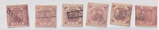 Italian Ancient States - Naples - Lot of individual...