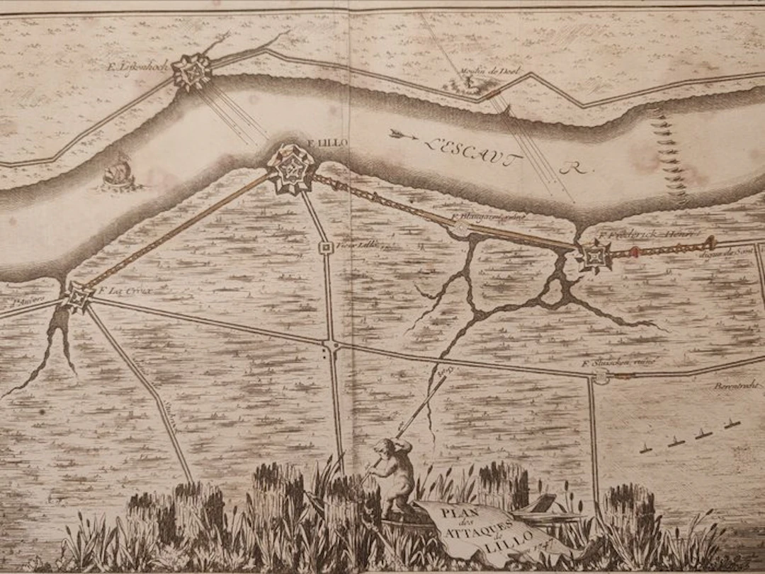 Belgium - Lillo (Fort Lillo); Georges-Louis Le Rouge...