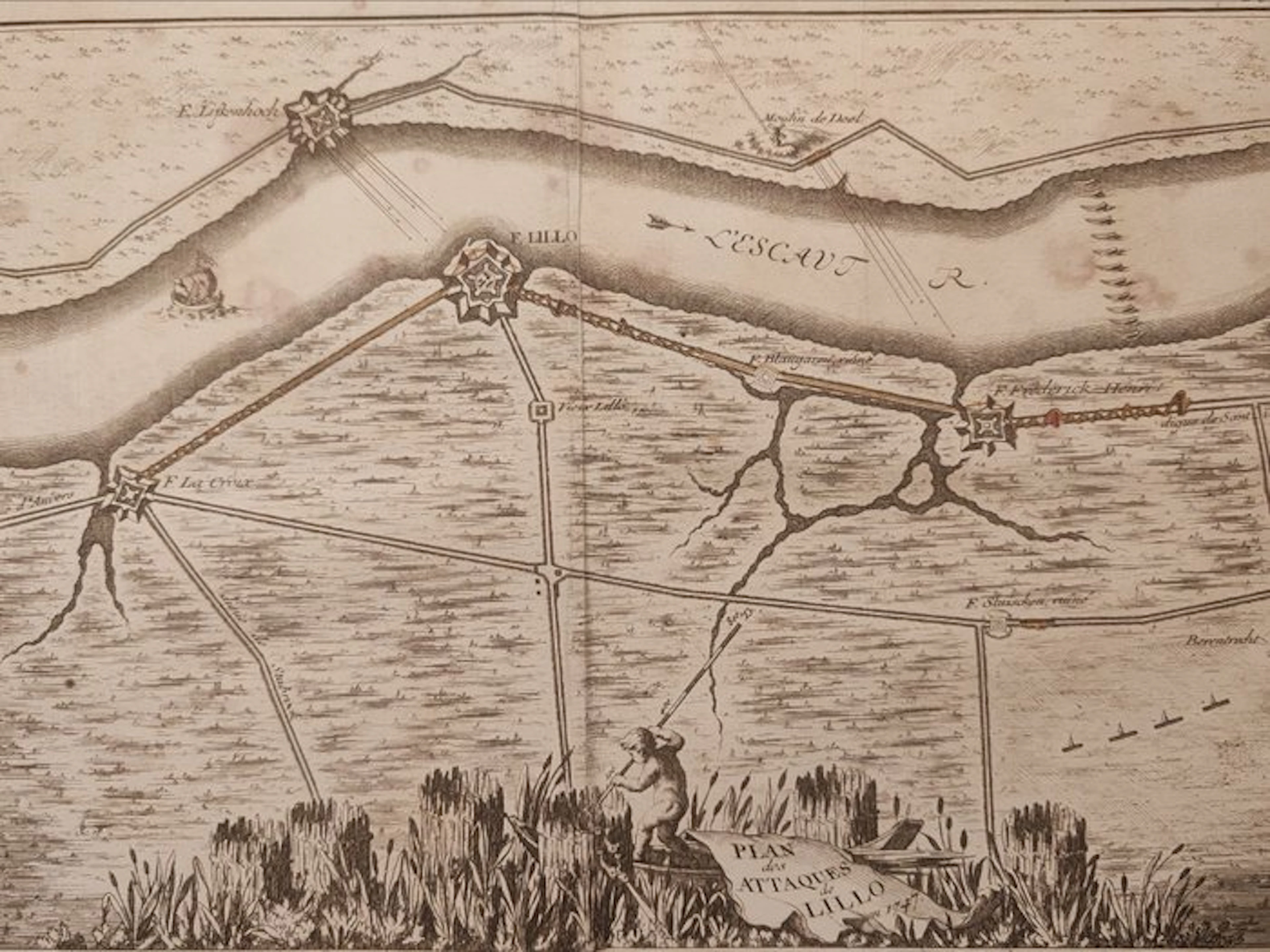 Belgium - Lillo (Fort Lillo); Georges-Louis Le Rouge...
