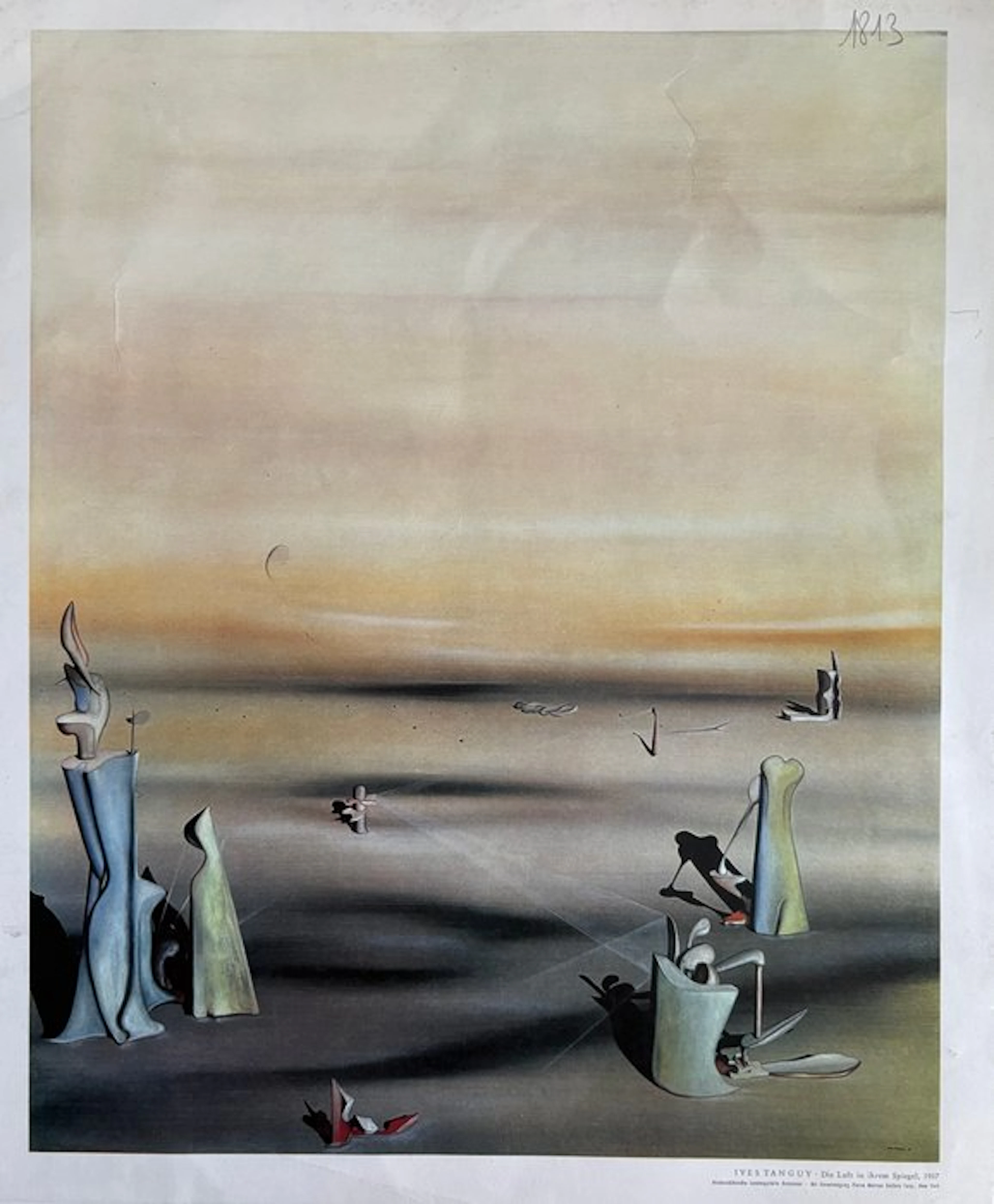 Yves Tanguy (1900-1955) - L'air dans son miroir