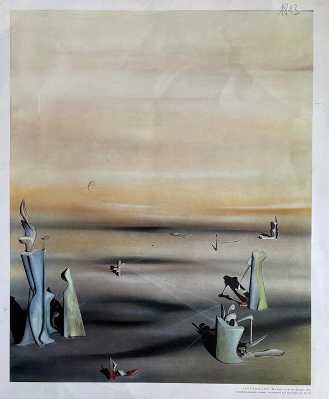 Yves Tanguy (1900-1955) - L'air dans son miroir