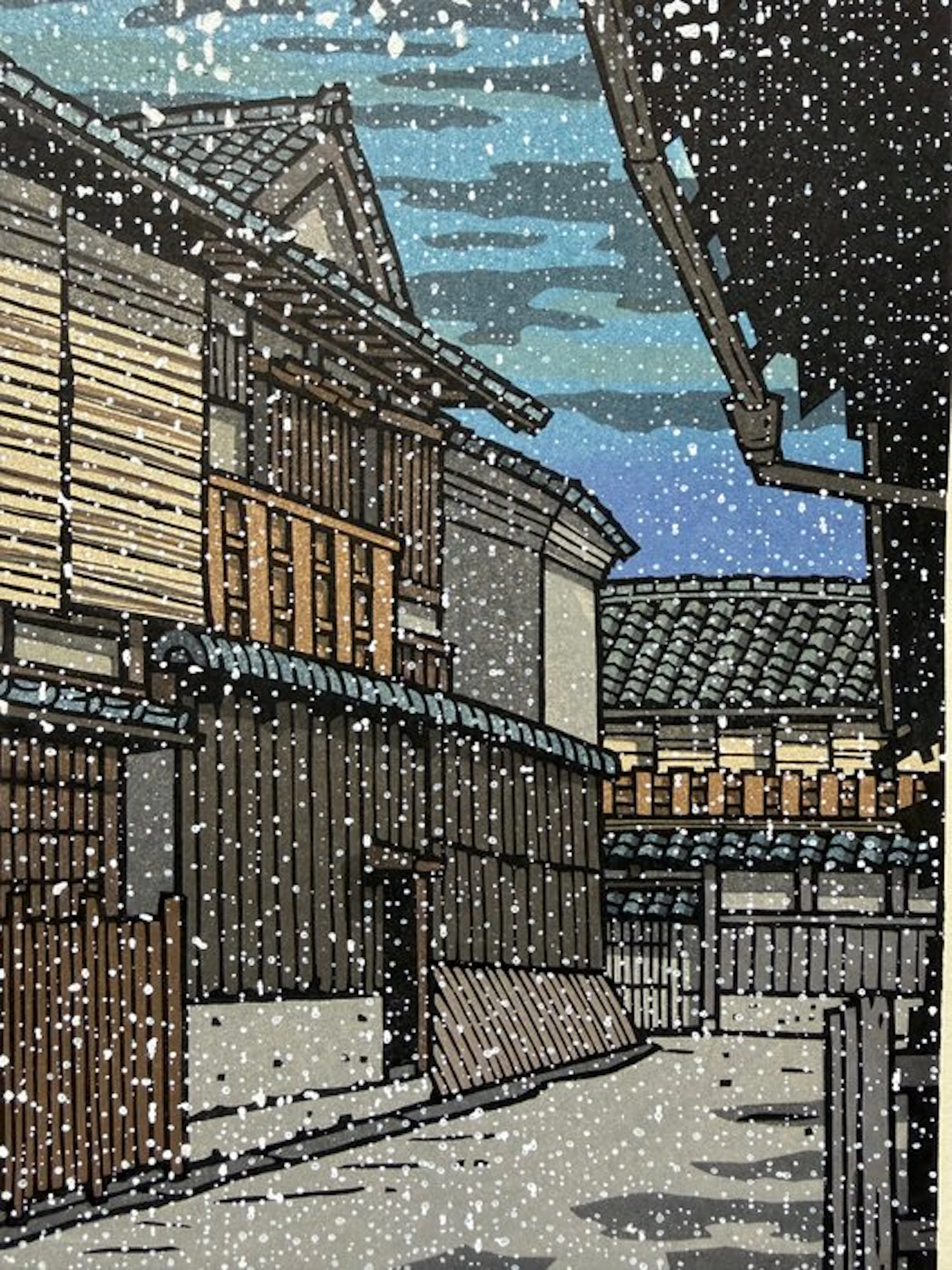 Snowing (雪もよい) - 1997 - Nishijima Katsuyuki (b 1945) - Japan