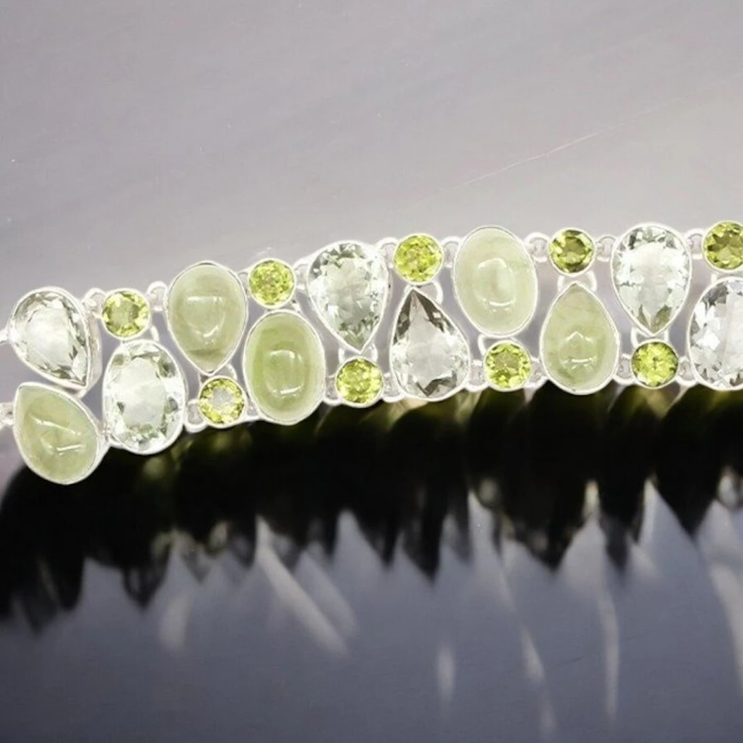 Prehnite - Prasiolite "Green Amethyst" - Peridot...