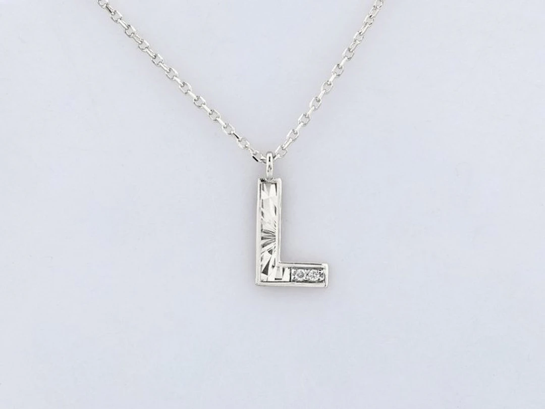 No reserve price - Necklace with pendant - 14 kt