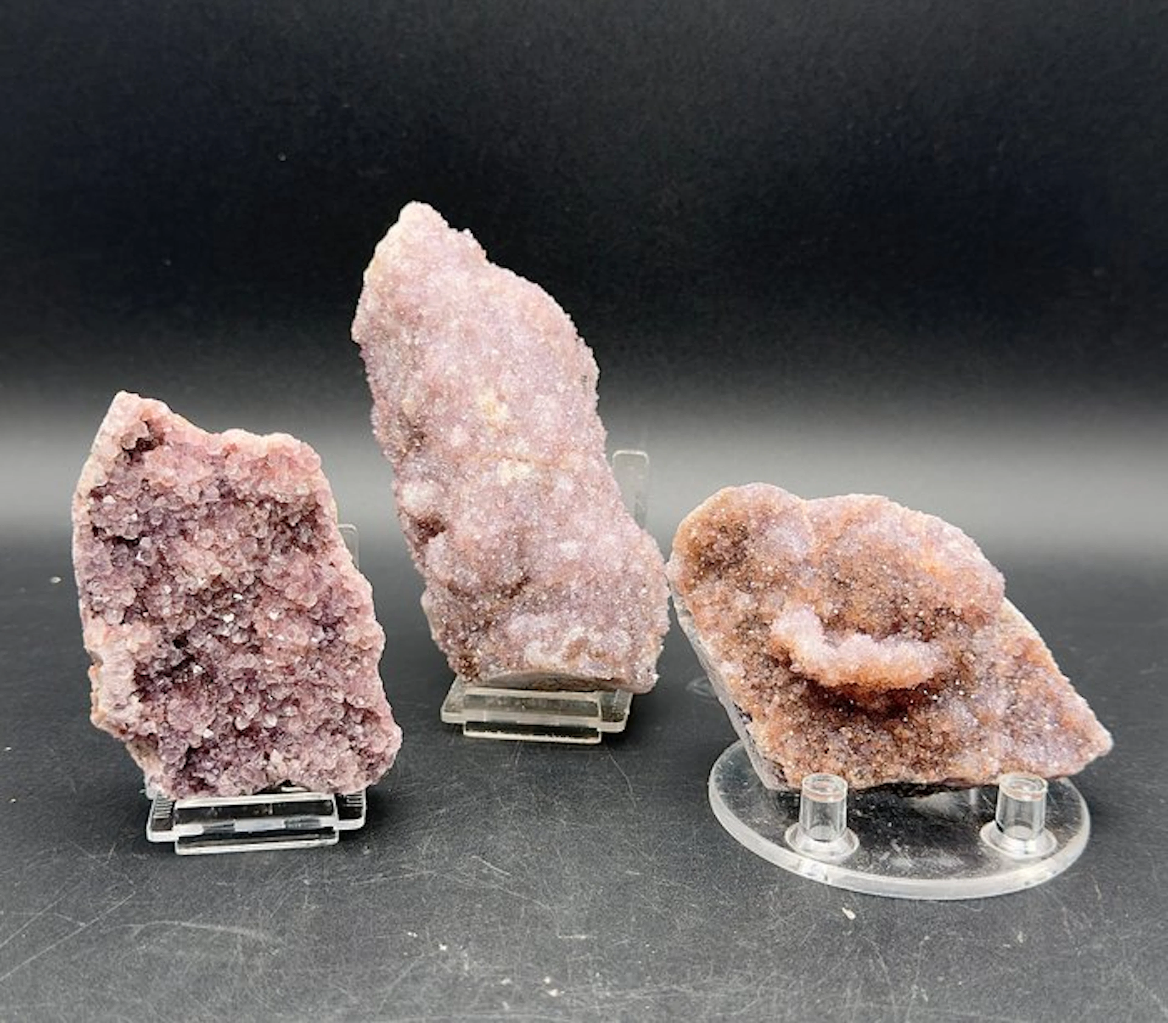 Amethyst Quartz Rough- 588 g - (3)