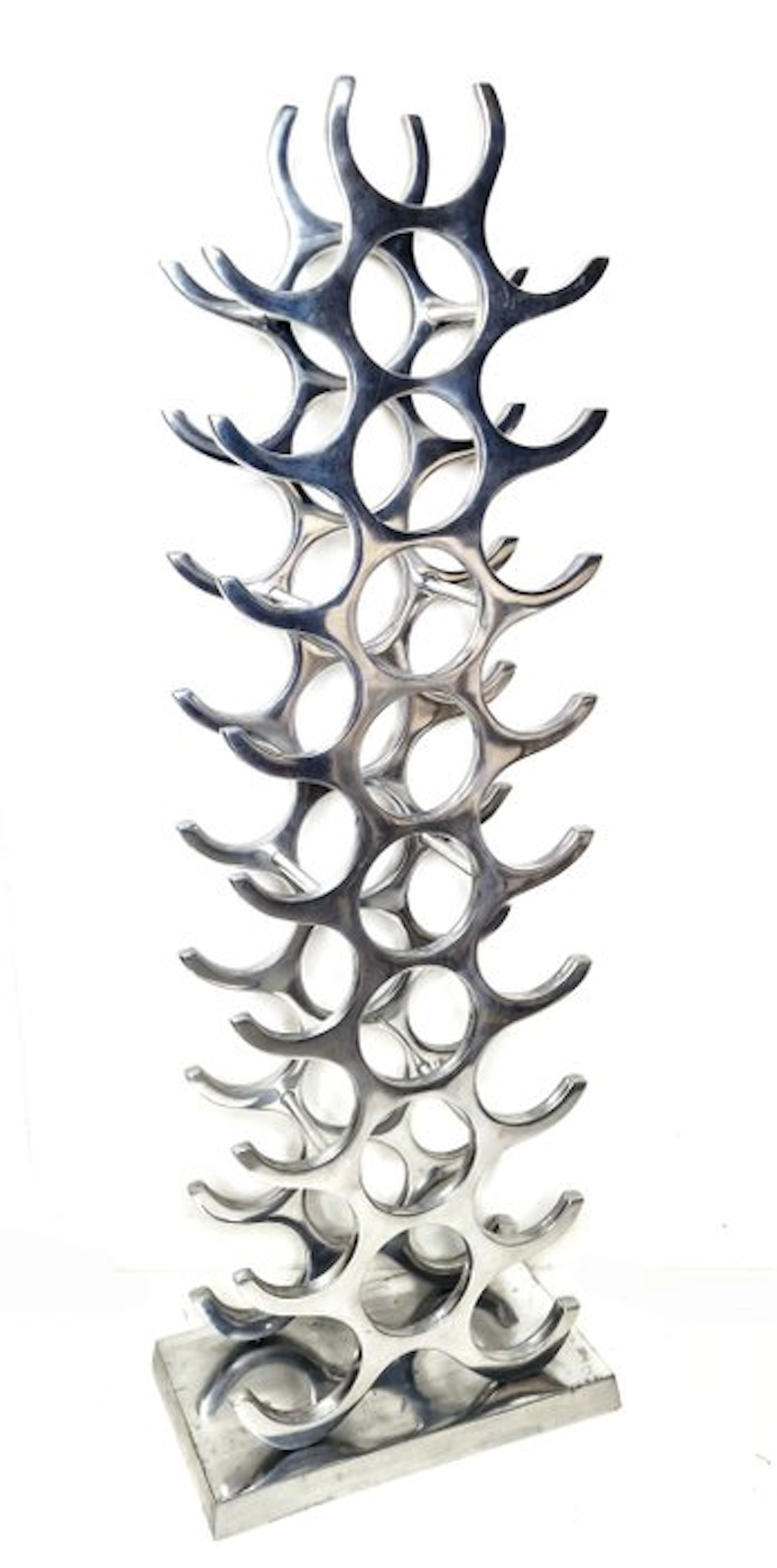 Michael Noll - Wine rack - Aluminium