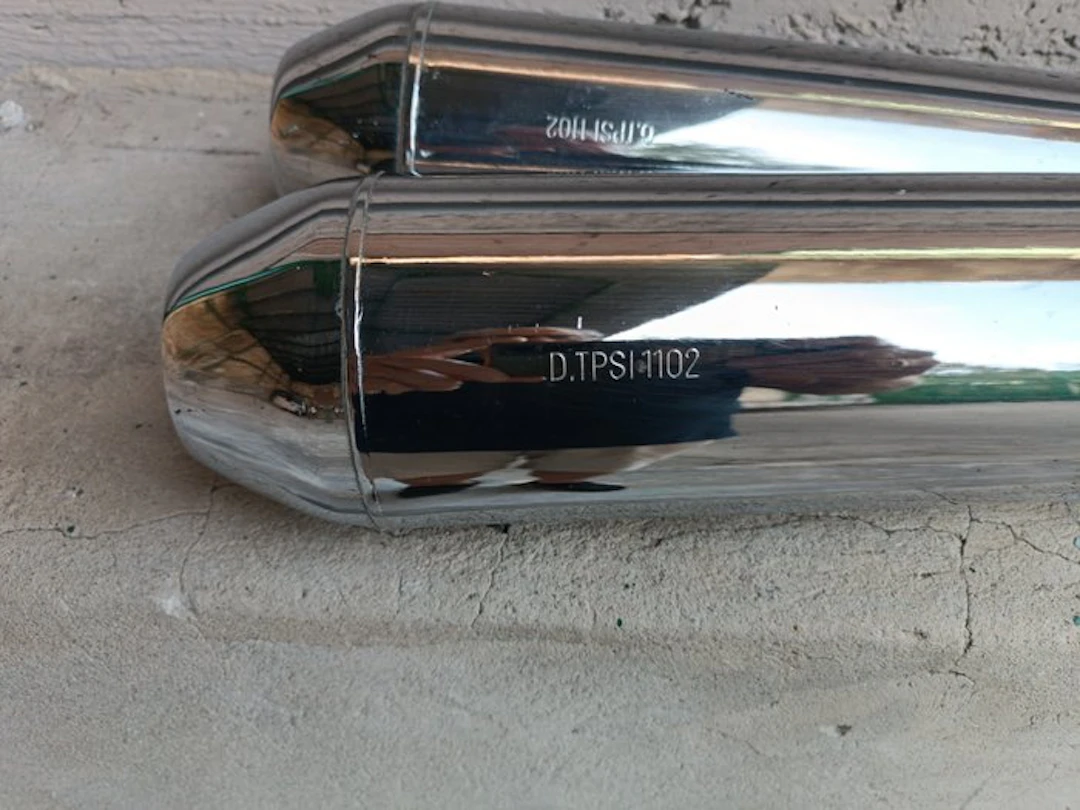 Pair of mufflers - BMW R100 - BMW R100