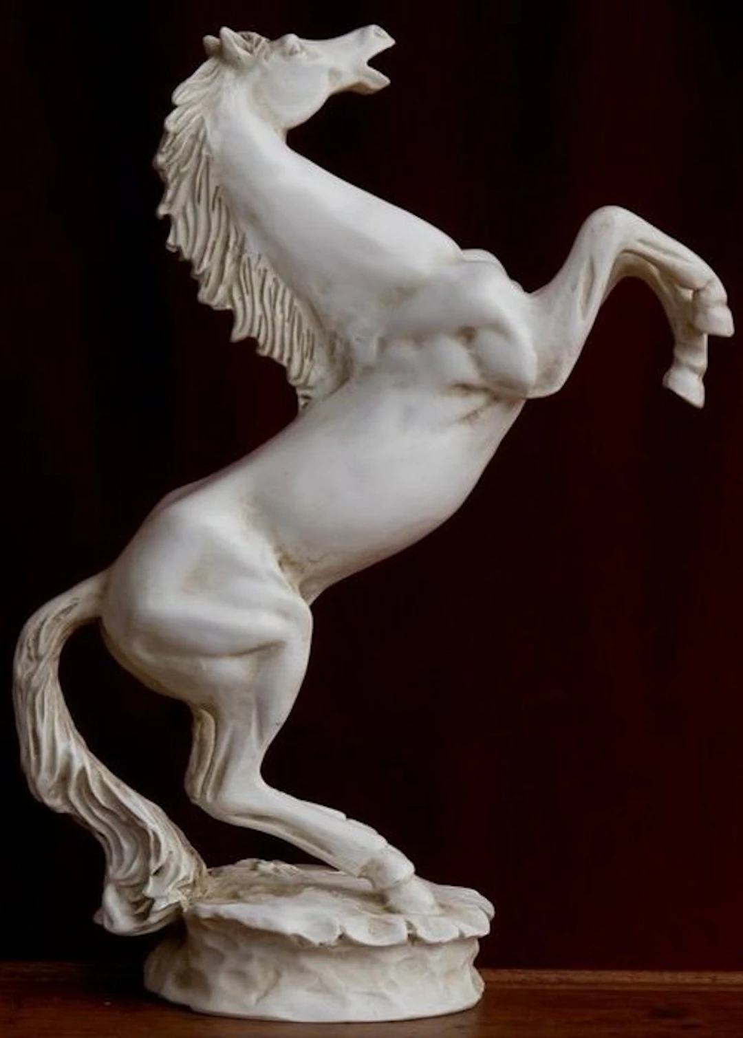 Sculpture, Cavallo - 30 cm - Hand-carved marble