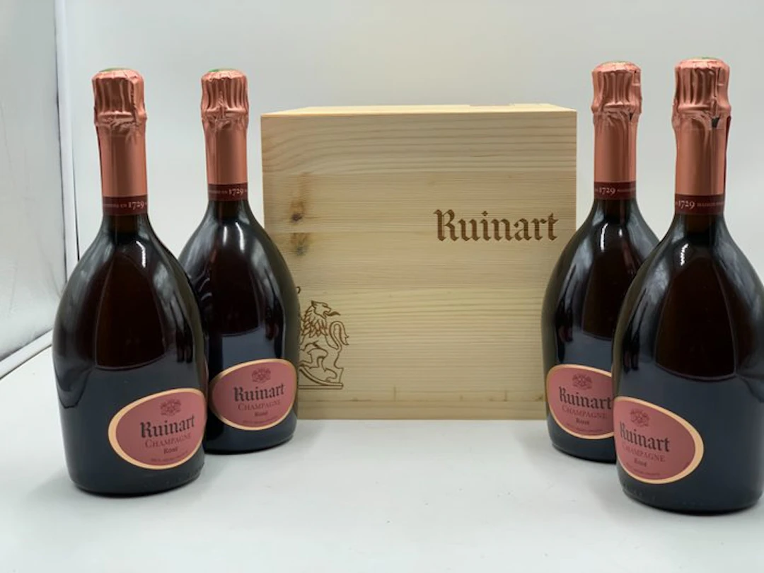 Ruinart, Caisse Cave - Champagne Rosé - 4 Bottles (0.75L)