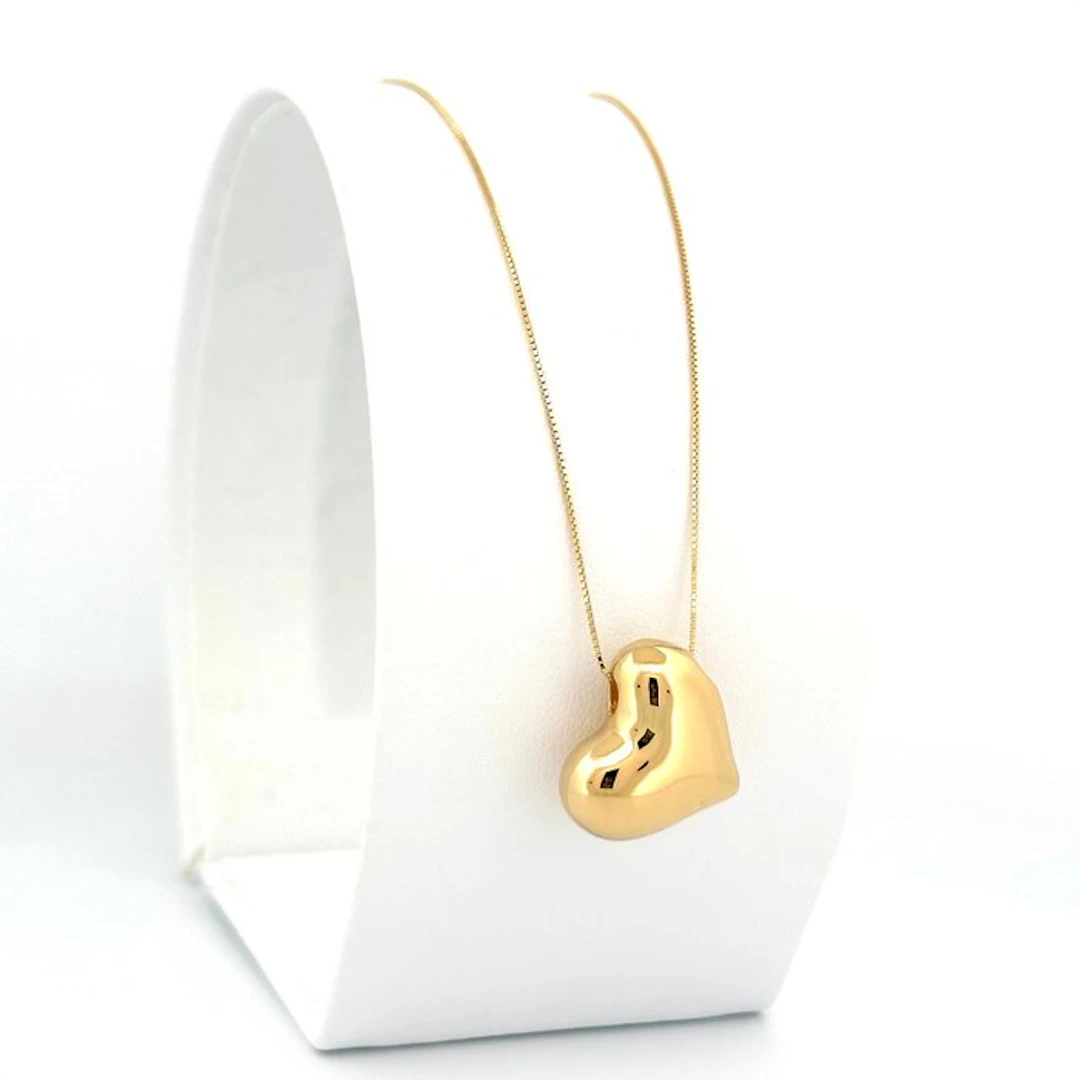 Necklace - 18 kt. Yellow gold - Heart