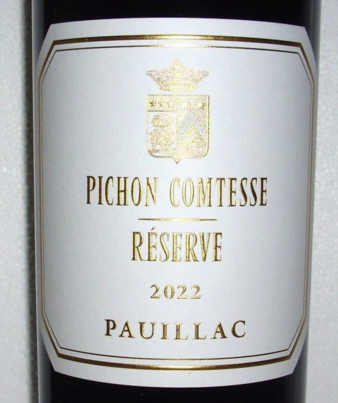 2022 Pichon Comtesse Réserve
