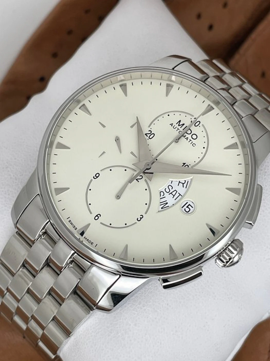 Mido - Baroncelli Chronograph Automatic - M8607.4.11.12 - Men - 2010-2020