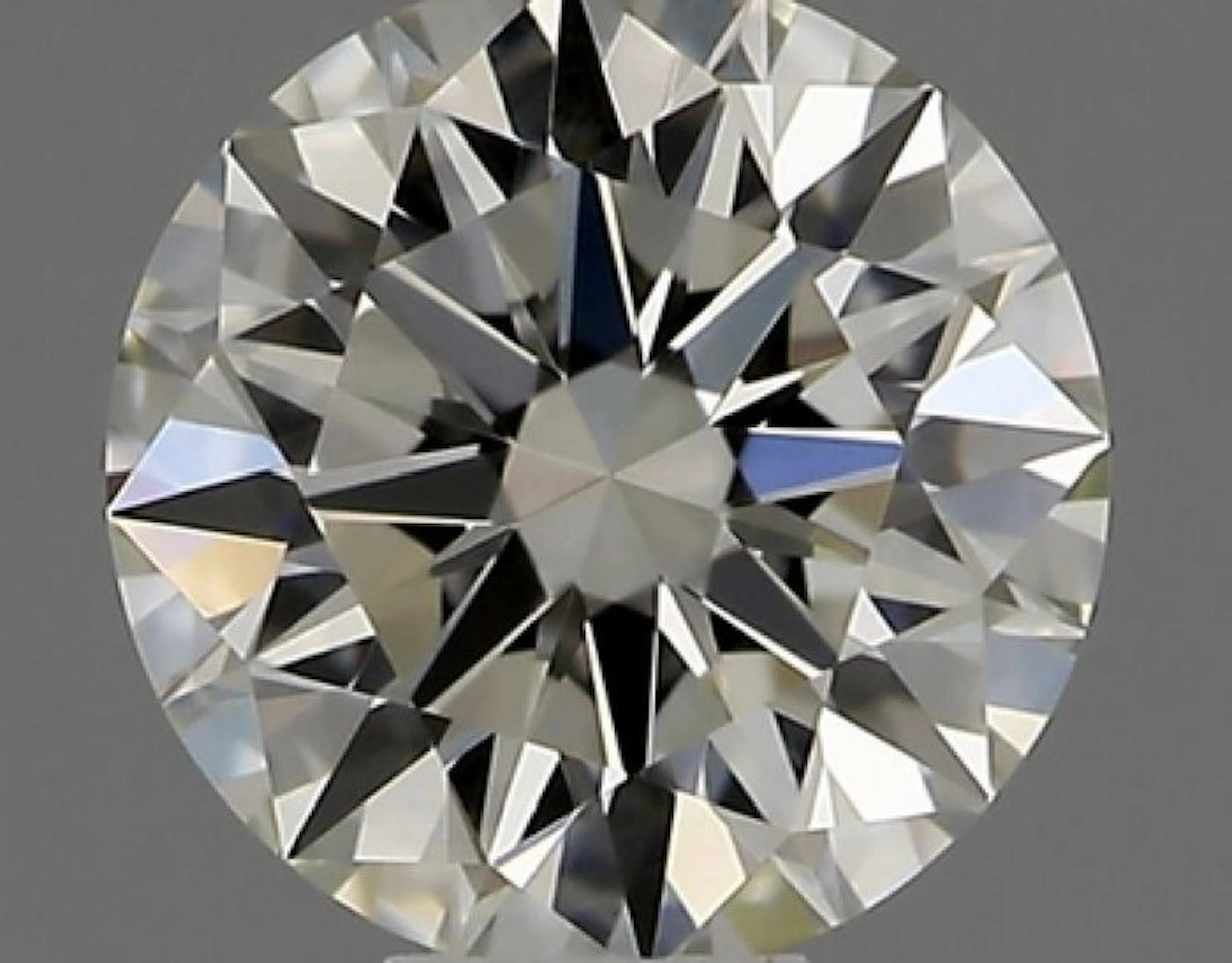 1 pcs Diamond (Natural) - 0.34 ct - Round - I - IF...