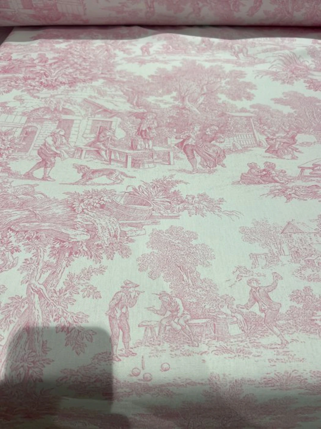 Cotone stampato toile de jouy 600 x 280 - Upholstery fabric - 600 cm - 280 cm
