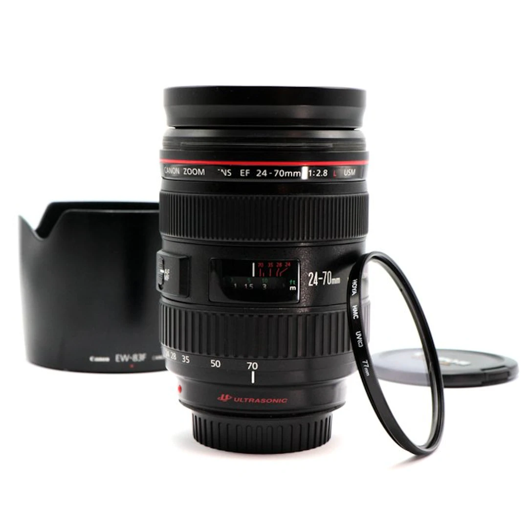 Canon EF 24-70mm f/2.8L USM + EW-83F type zonnekap #CANON...