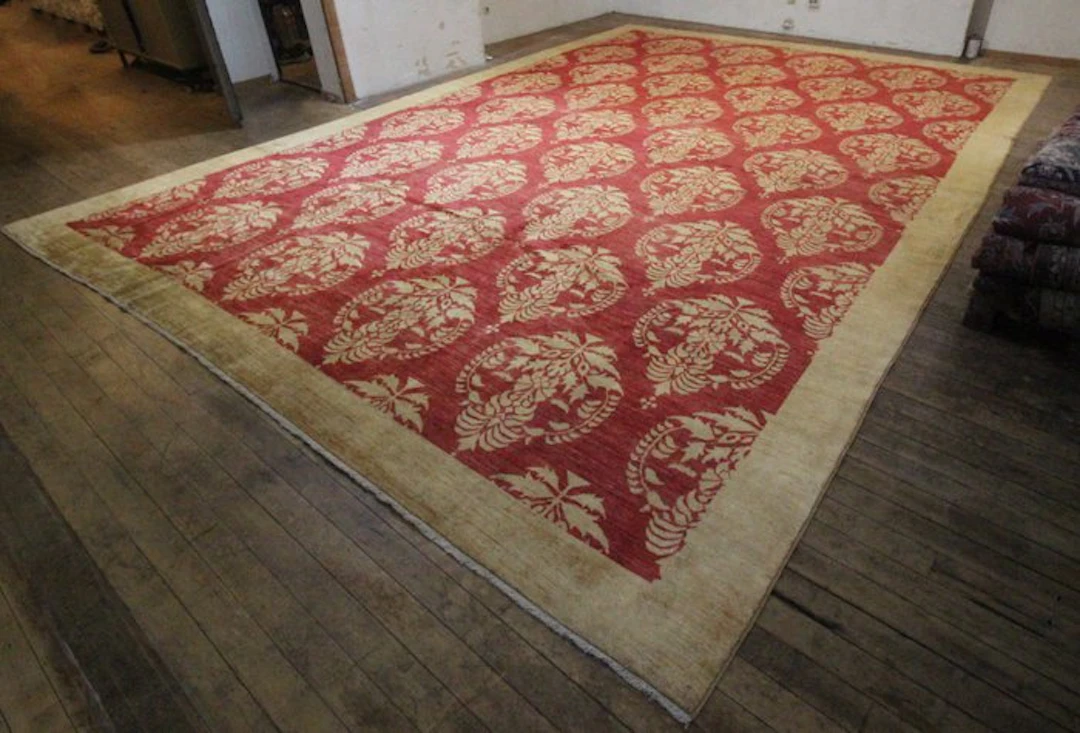 Hand-knotted Ziegler Kazak rug