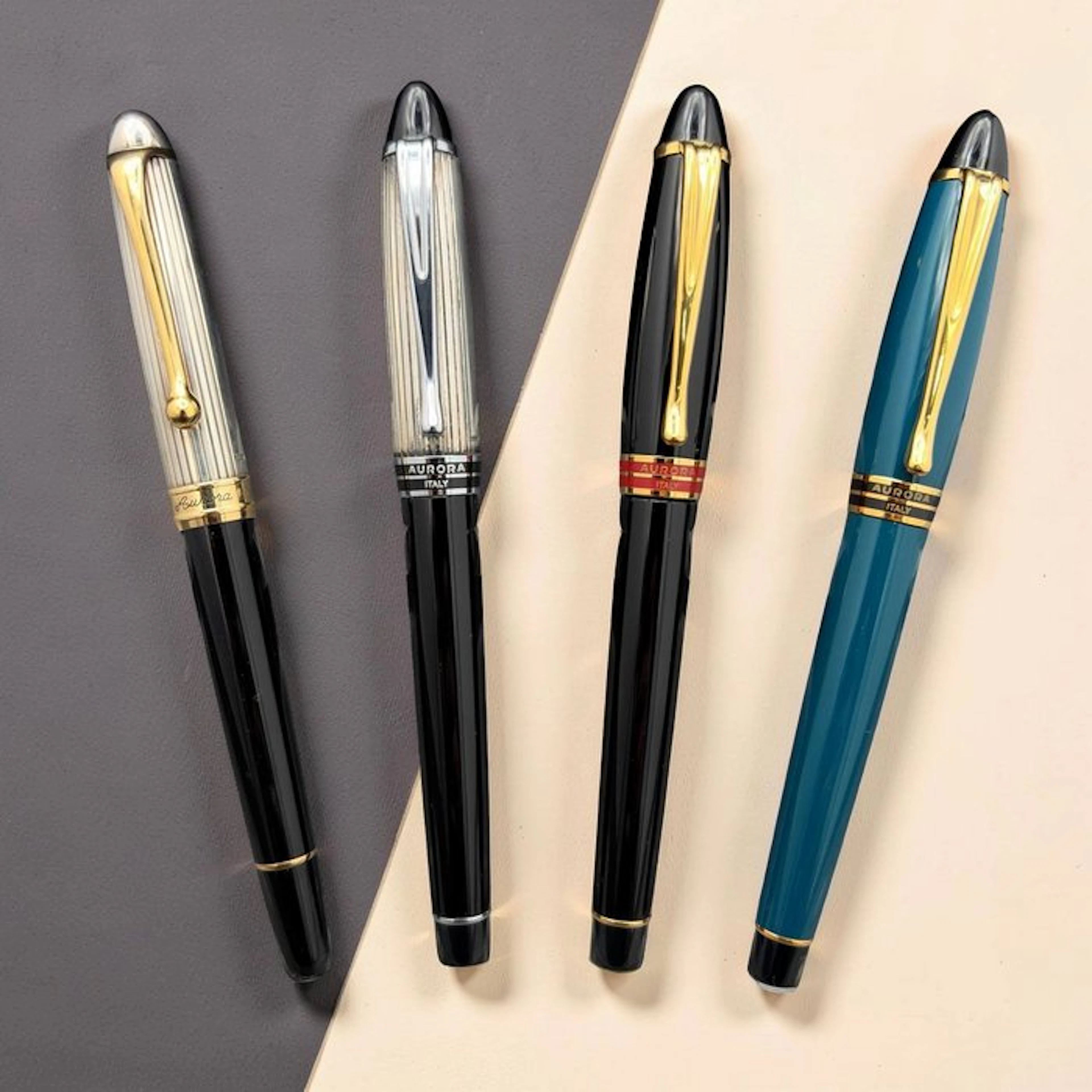 Lote 6: 3 plumas estilográficas Ipsilon y 1 bolígrafo - Fountain pen
