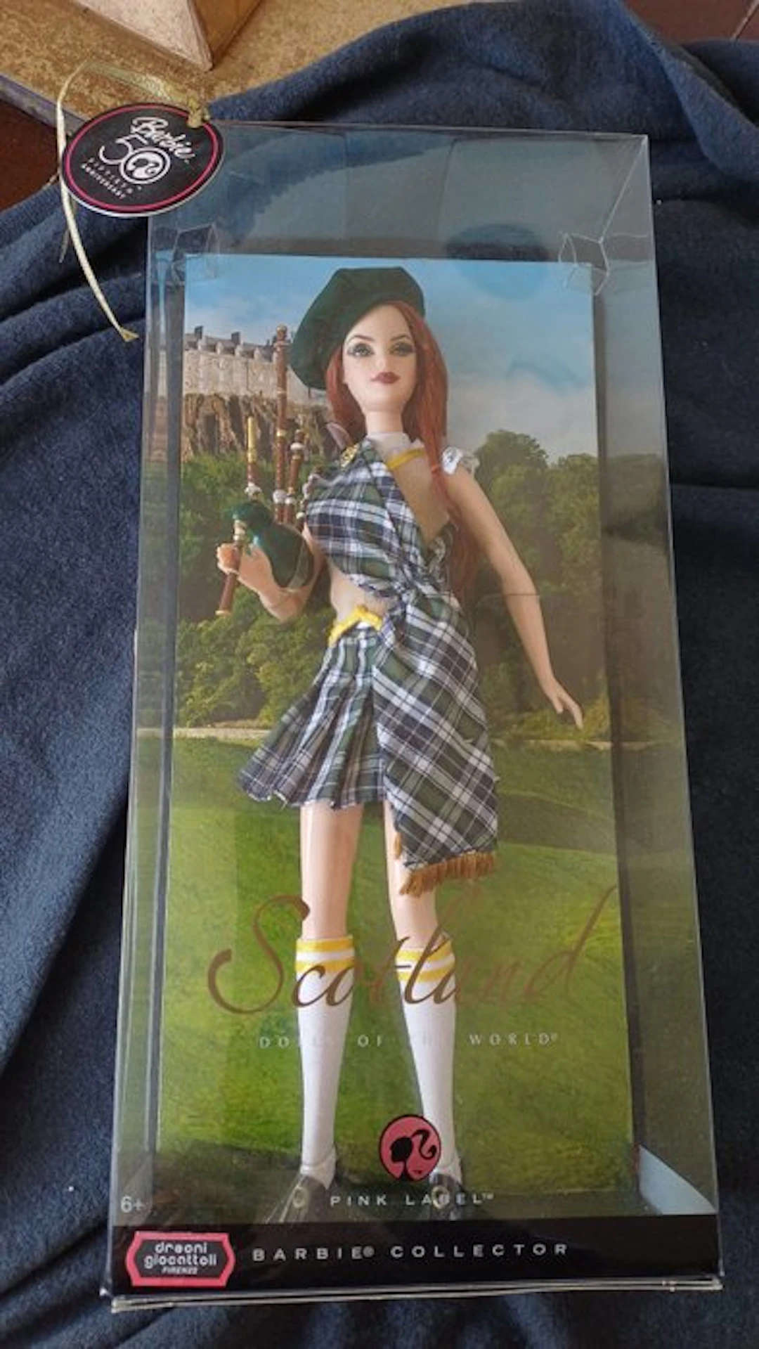 Mattel - Barbie doll of the World Pink Label Scotland 2008