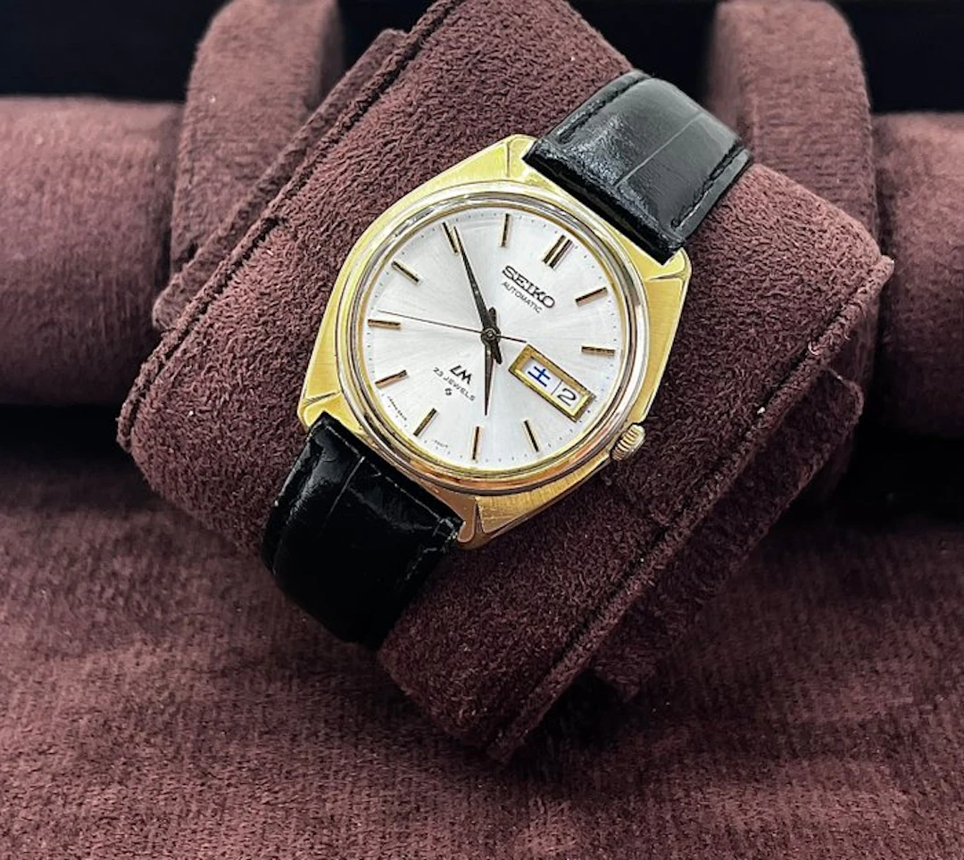 Seiko - Lord Matic 56LM JNR Railway 5606-7000 – Sunburst...