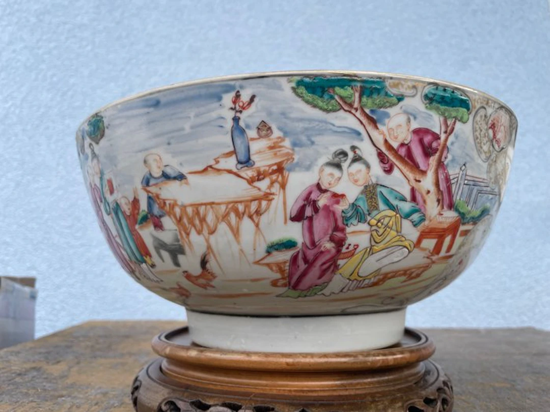 Bowl - Porcelain, Wood